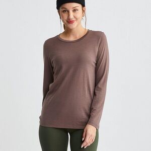Seadon Traveler Merino Long Sleeve Tee Womens M